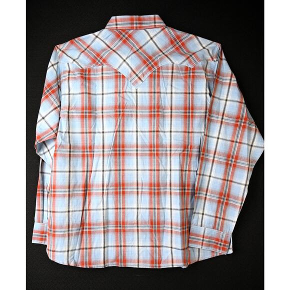 Lot of 2 Men's Long Sleeve Button Down Shirts Ariat/Red Head Ranch XXL/2XLT - Picture 3 of 12